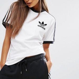 Adidas white shirt